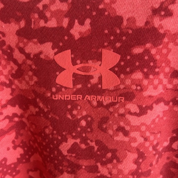 NWT Under Armour Women’s Rival Fleece Camouflage Crew Sweatshirt - Picture 5 of 8